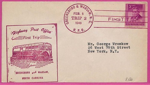 Am0712 usa postal history - am0712,