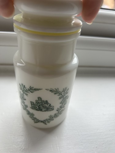 Vintage milk glass opaline - milk,