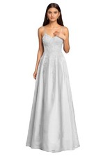 Party Gowns Lace Appliques