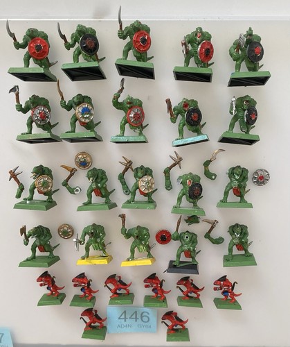 Wfb 5th lizardmen saurus - wfb,