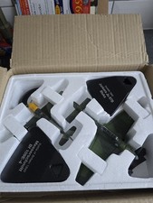 ATLAS EDITIONS. MESSERSCHMITT AND JUNKER JU 87B STUKA. DIE-CAST. 