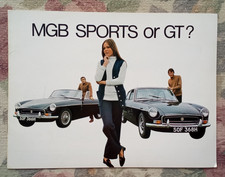 1969 - 1970 MGB GT & Roadster