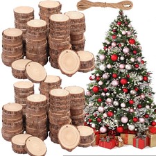 120/300Pcs Wood Slices 5-6 cm