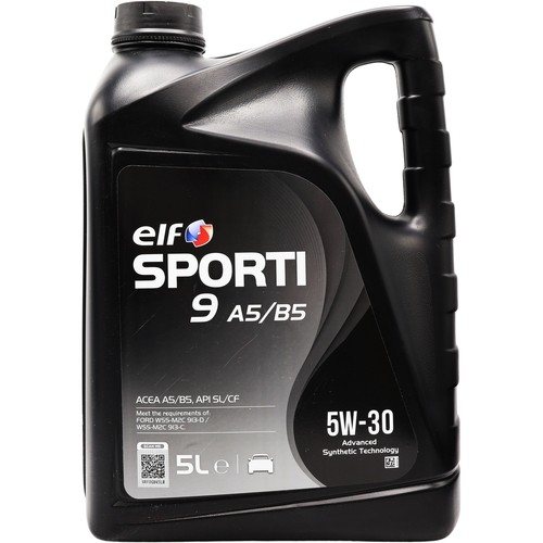 Elf sporti 5w 30 5w30 - 9, a5/b5