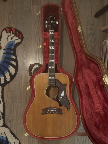 1972 gibson dove natural - 1972,
