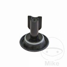 Throttle valve with diaphragm