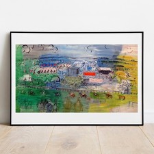 Dufy Epsom Races horse art