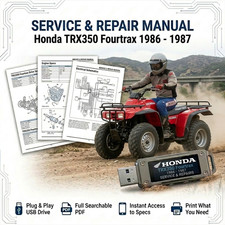HONDA FOURTRAX 350 TRX350 1986