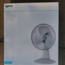 Igenix DF1210 12-inch Desk Fan