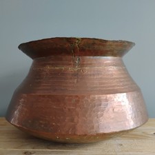 Large Copper Hand Beaten