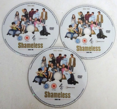 Shameless series dvd discs - shameless,