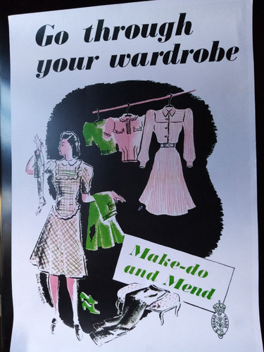 Vintage make and mend war - vintage,