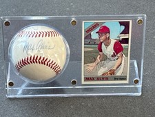 Max Alvis Cleveland Indians