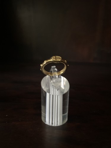 Catholic rosary ring - , gold