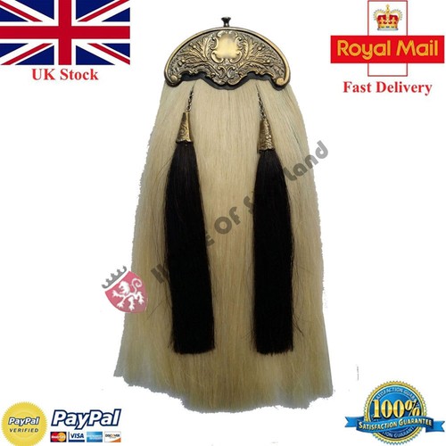 Scottish piper black leather - scottish,