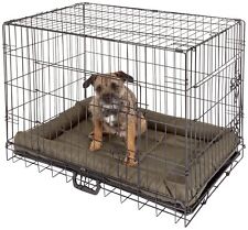 DOUBLE DOOR FOLDING DOG CRATE