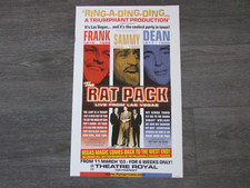 The Rat Pack Live from Las Vegas Frank Sammy & Dean Theatre Royal Poster