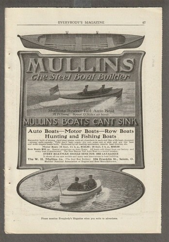 Vintage 1905 mullins - 1905, w.h.
