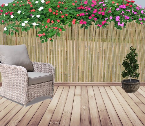 Natural split bamboo - natural,