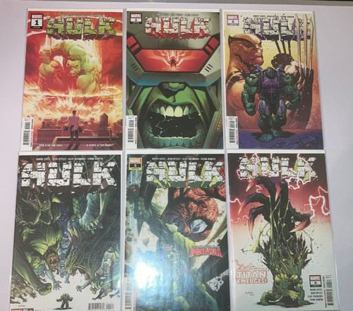 Marvel the incredible hulk - hulk, 1-6