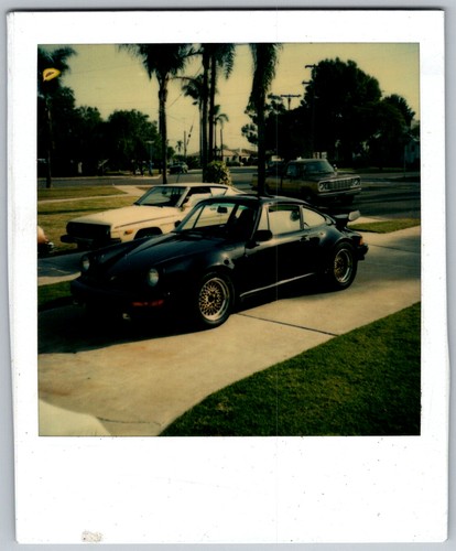 Vtg polaroid snapshot photo - snapshot,