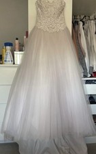 Beaded Lace Sweetheart Ball
