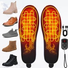 USB Heated Insoles for Men
