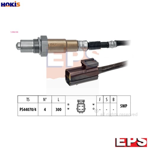 Lambda sensor 998 106 - lambda, for