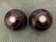 Drakes Pride Specials Crown Green Bowls -- 2lb 8oz -- 2 Full -- 2-8 -- Brown