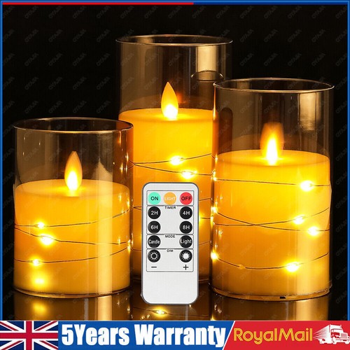 Led candles set battery - set, of