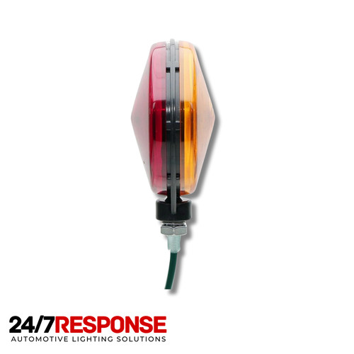 Amber red led lollipop spanish - amber/red,