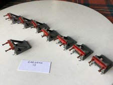 hornby dublo, model railway, 3 rail, 7 x buffer stops