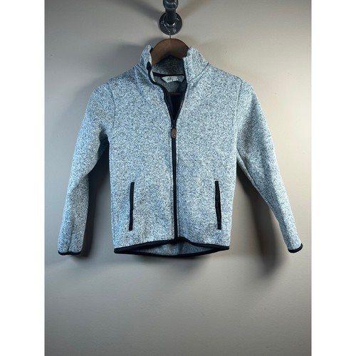 Kids gray full zip up - zip,