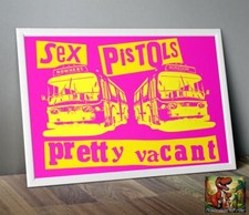 Pretty Vacant Sex Pistols Concert Tour Photo / Poster Up To 36"
