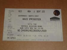 Bruce Springsteen 2006 Wembley Arena complete Concert Ticket