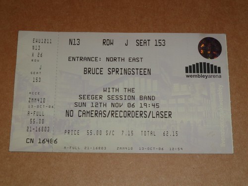 Bruce springsteen 2006 wembley - springsteen,