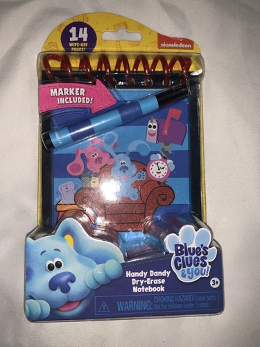 Blue clues and you dry - dry, erase