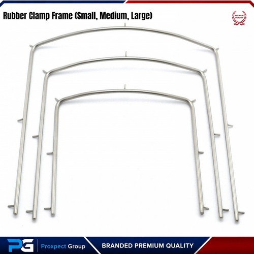 Rubber dam clamps frames - clamps,