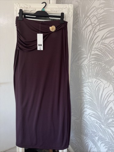 Size 12 burgundy maxi - ,