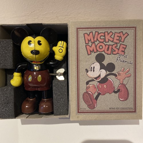 Mickey mouse tin toy young - mickey,