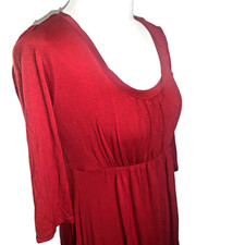 TOAST Cherry Red Cotton Jersey