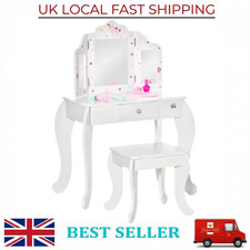 Kids Vanity Table and Stool