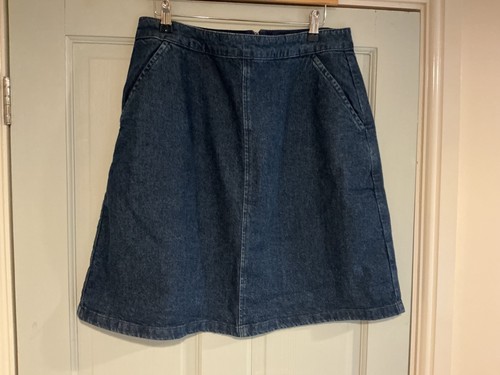 Seasalt denim skirt size - denim,