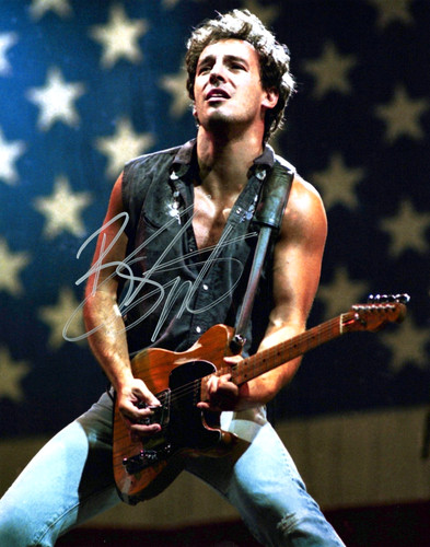 Bruce springsteen signed - signed, born