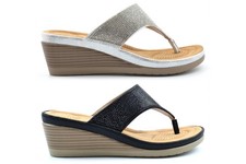 Womens Glitter Sandals Ladies