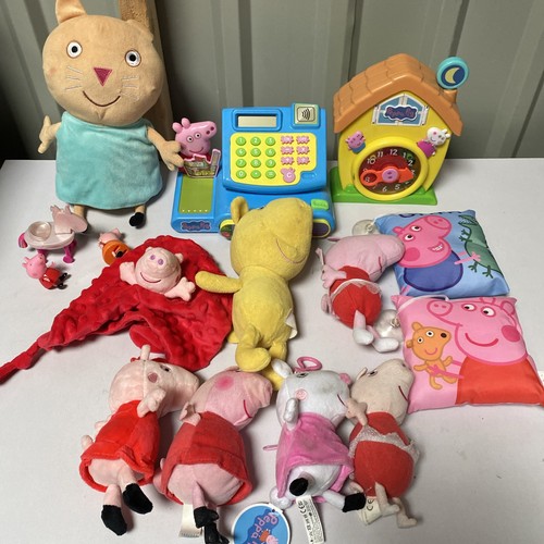 Peppa pig toy bundle plush - pig,