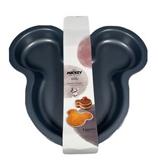 Disney Mickey Mouse Head Shaped Sandwich Cake Tin Baking George Home 25cm NEW