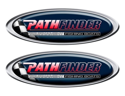 Two pathfinder boat oval - boat,