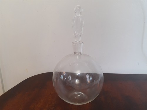 Vintage large clear glass - vintage,