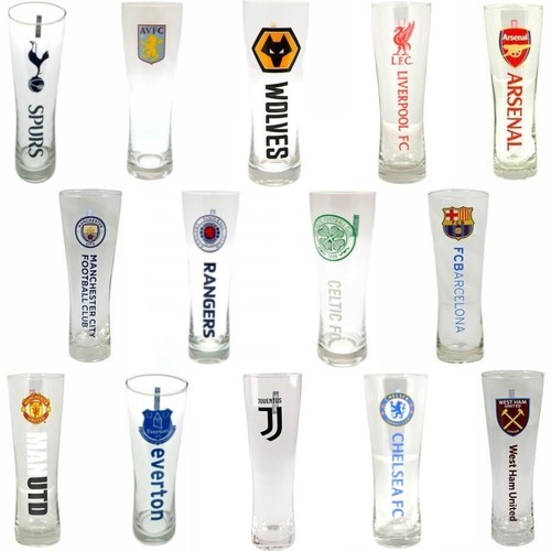 Football tall beer glass - football, fc